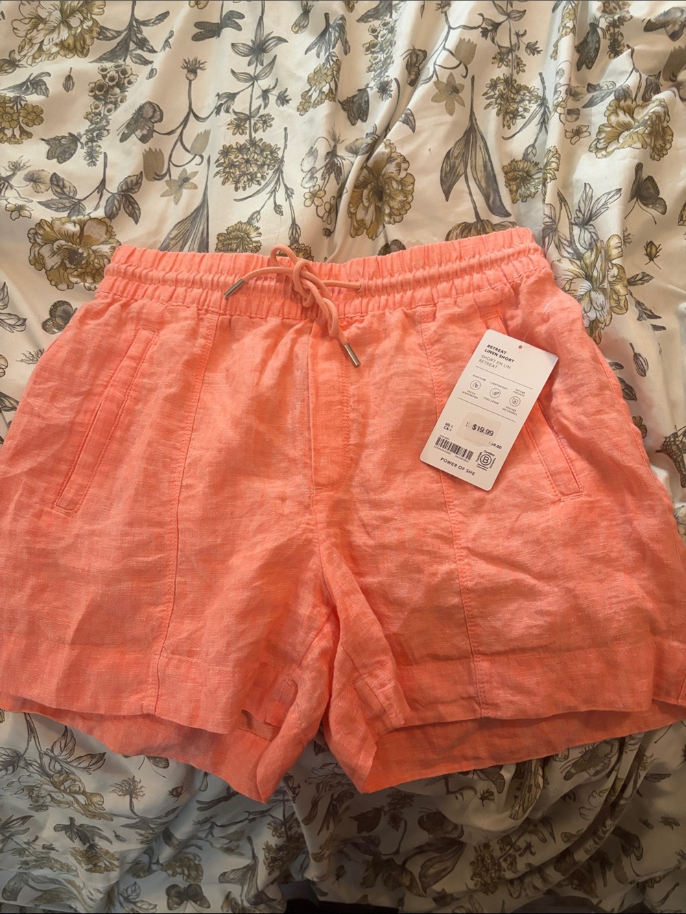 NWT Athleta retreat linen short